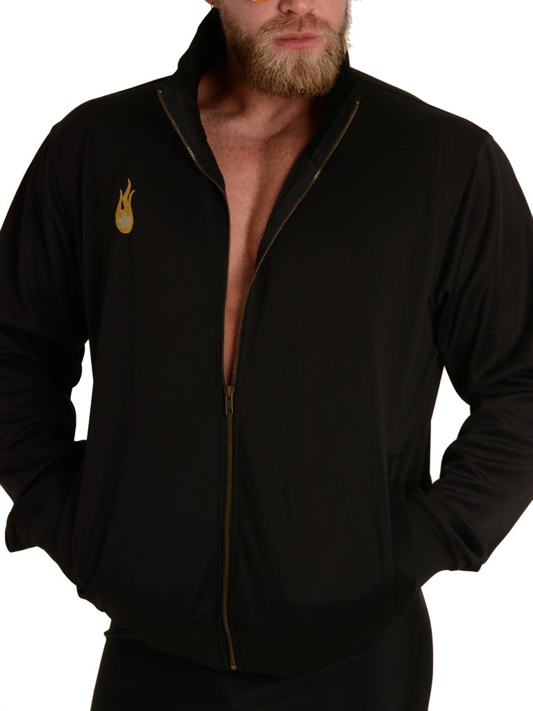 Collar Trackie Jacket – Spitfire Leather